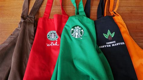 starbucks green apron cards|The story behind Starbucks iconic green apron.